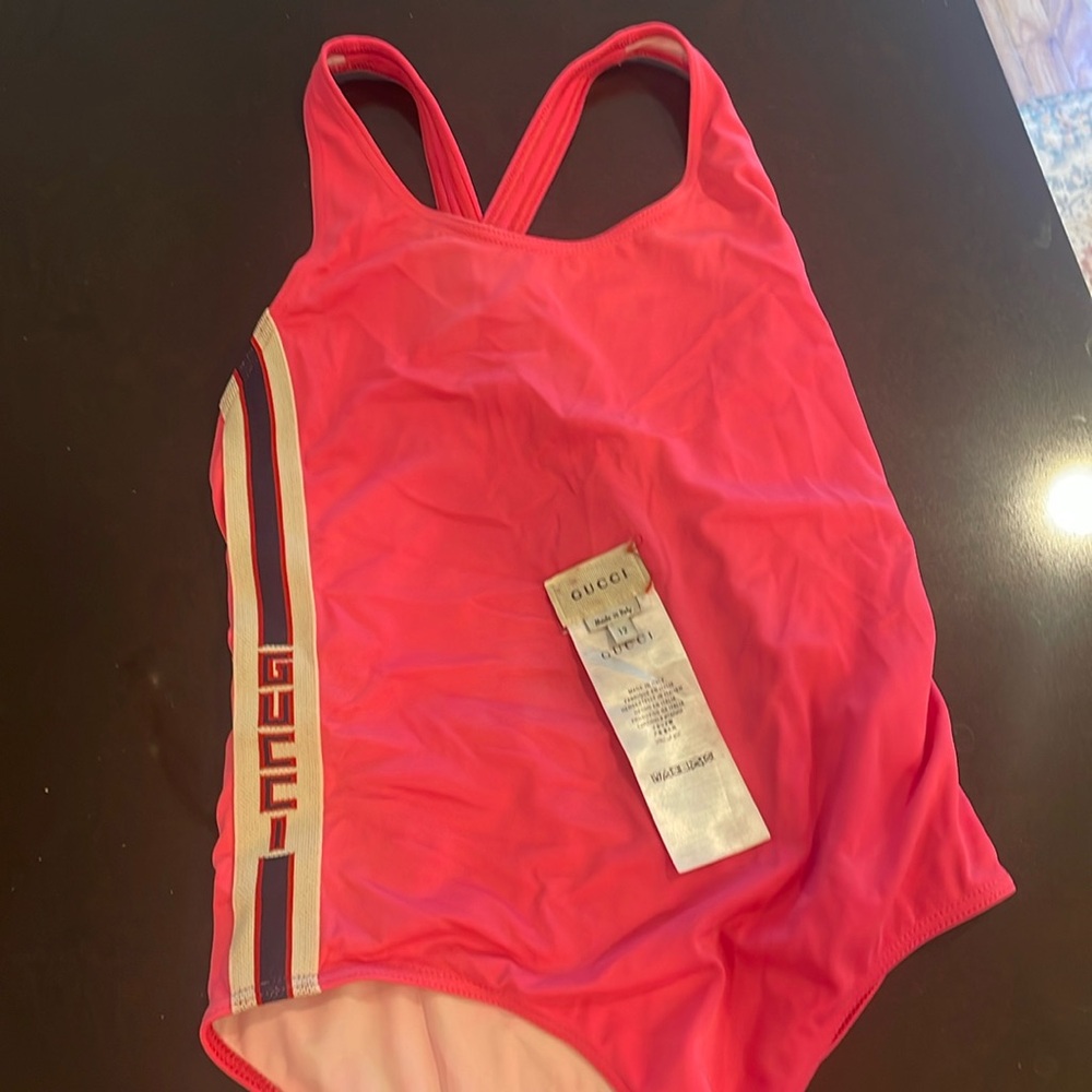 Gucci swimsuit (girls size 12)
